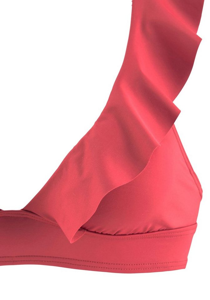 JETTE Triangel-Bikini mit Volant – Bild 4 von 5