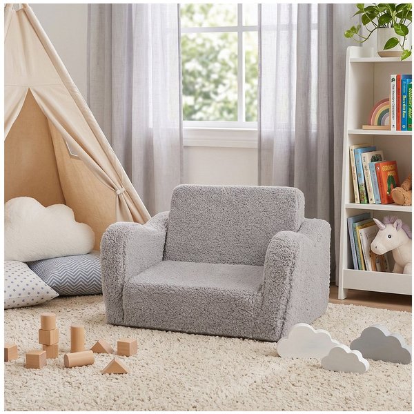 Jiexi Kindersofa Modulares Kindersofa, klappbare Kindercouch für Kinderzimmer