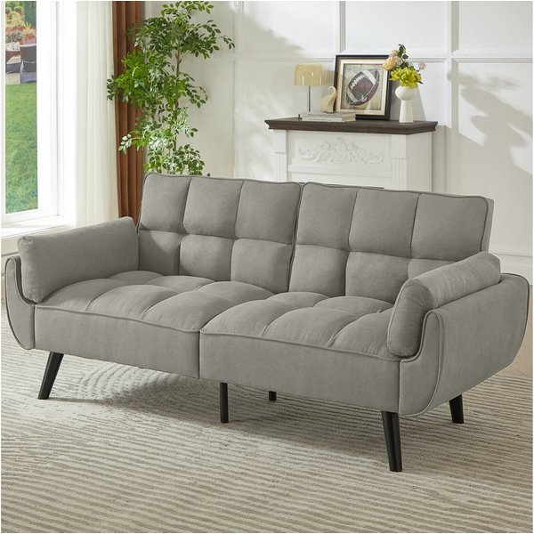 Jiexi Sofa Schlafsofa Länge inklusive Armlehnen 170/180/190cm Verstellbare