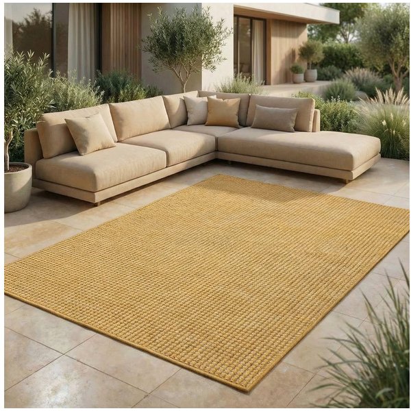 Jimri Outdoorteppich Keywest, Läufer, Outdoor Teppich Balkonteppich Terassenteppich