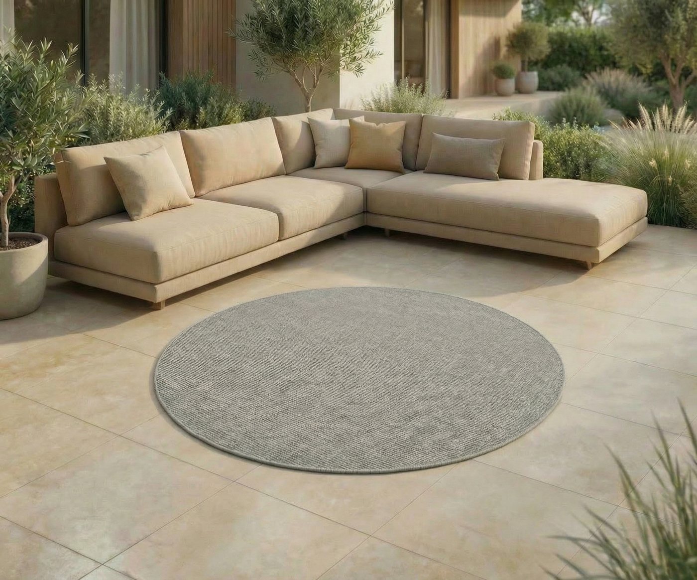 Jimri Outdoorteppich Keywest, Läufer, Outdoor Teppich Balkonteppich Terassenteppich – Bild 3 von 5