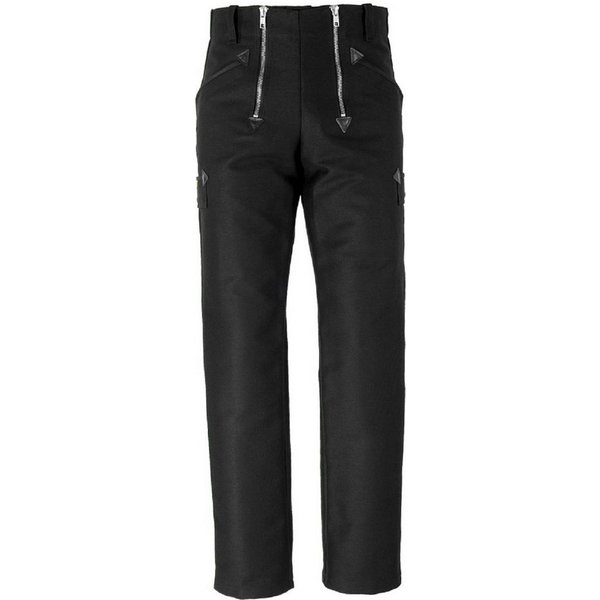 JOB Arbeitshose Zunfthose Schwarz – Gerade Doppel-Pilot Hose