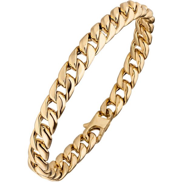 JOBO Armband, Panzerarmband 585 Gold 21 cm