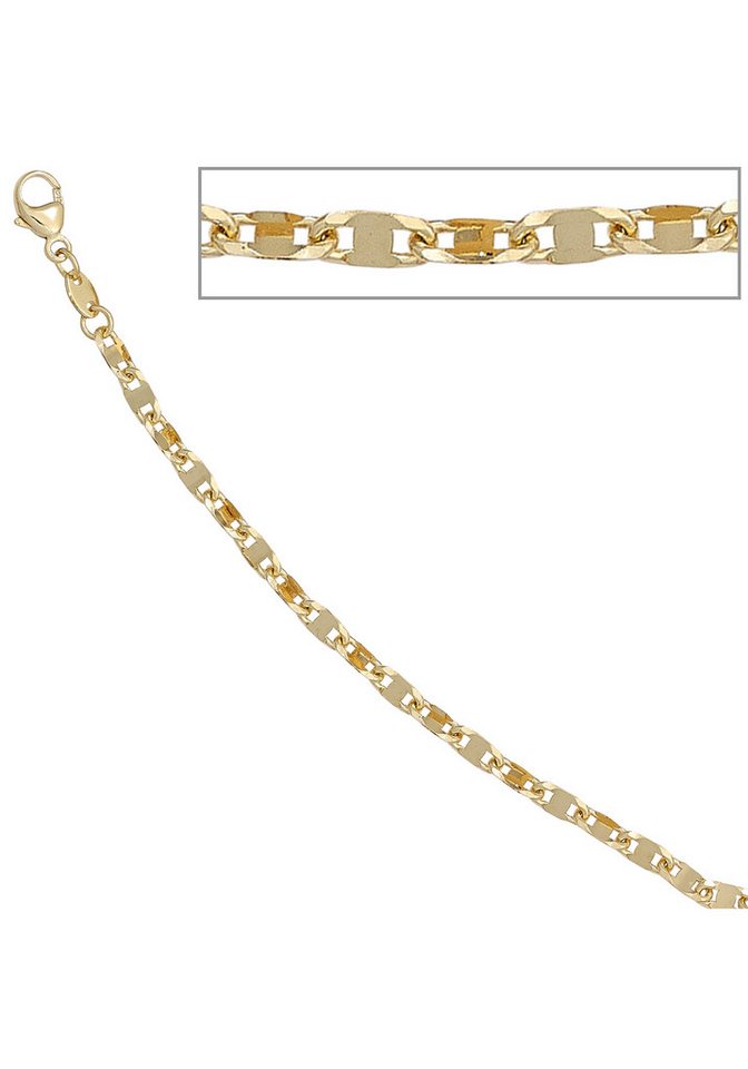 JOBO Goldarmband, 585 Gold 19 cm – Bild 4 von 4