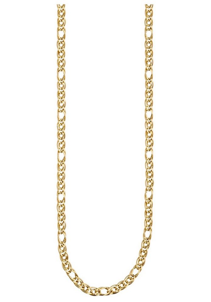 JOBO Goldkette, Zwillings-Panzerkette 585 Gold 45 cm 3 mm – Bild 4 von 5