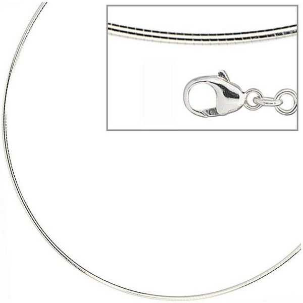 JOBO Halsreif, 925 Silber 42 cm 1,1 mm