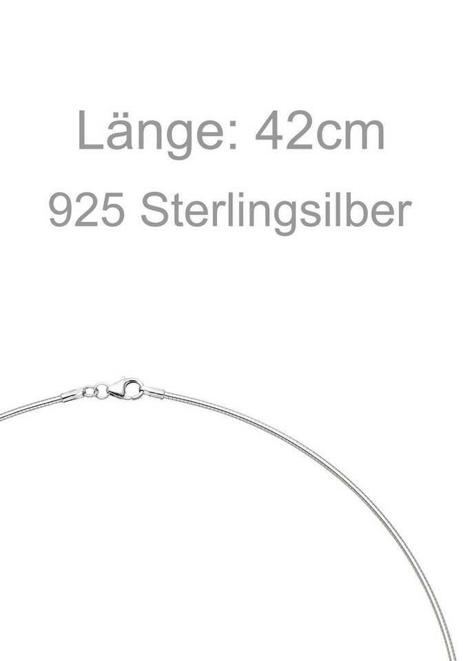 JOBO Halsreif, 925 Silber 42 cm 1,1 mm – Bild 4 von 5