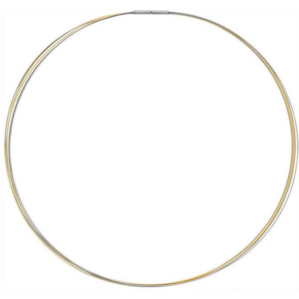 JOBO Halsreif, 5-reihig Bicolor-Optik 45 cm
