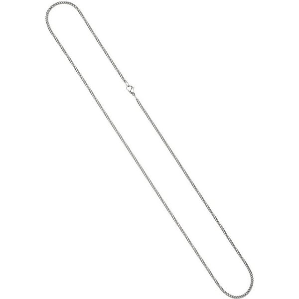 JOBO Kette ohne Anhänger Panzerkette 2,1 mm, Edelstahl