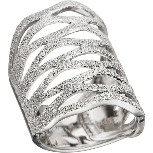 JOBO Silberring, breit 925 Silber
