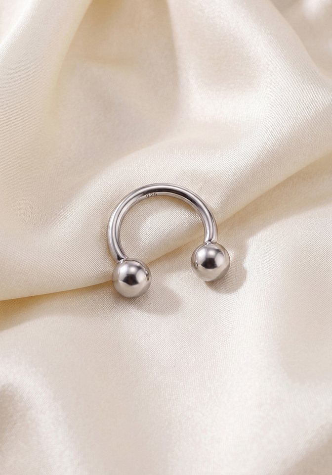 JOBO Silberring Ring Kugeln offen, 925 Silber – Bild 3 von 4