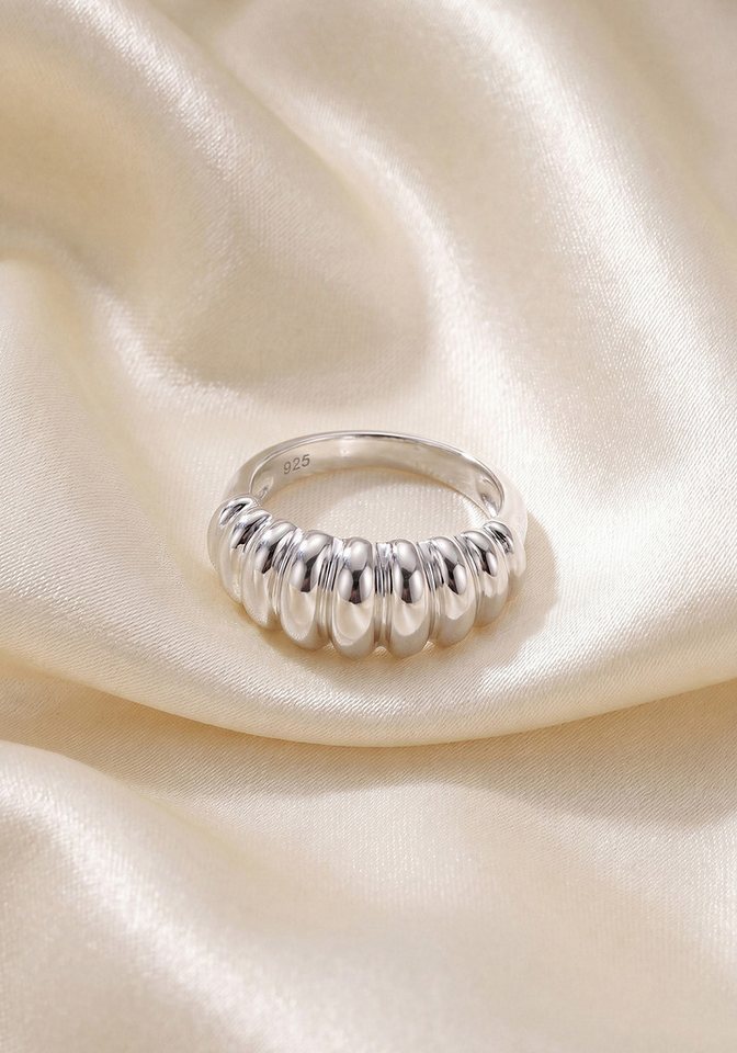 JOBO Silberring Statement Ring, 925 Silber rhodiniert – Bild 2 von 2