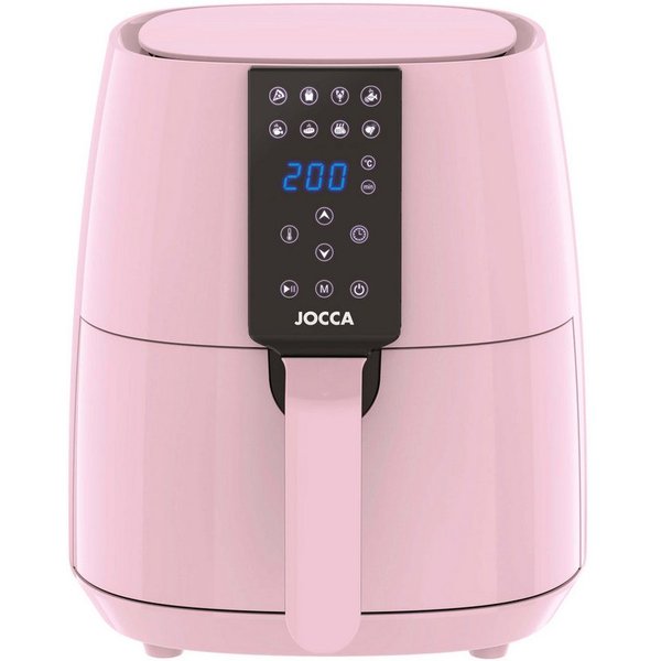 Jocca Heißluftfritteuse 2326P, 1450 W, Heißlufttechnologie,LED-Touchscreen,8 Automatikprogramme