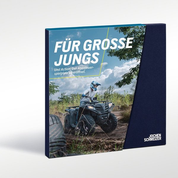 Jochen Schweizer Erlebnisgutschein Geschenkbox für Männer, Große Jungs, größeres Spielzeug
