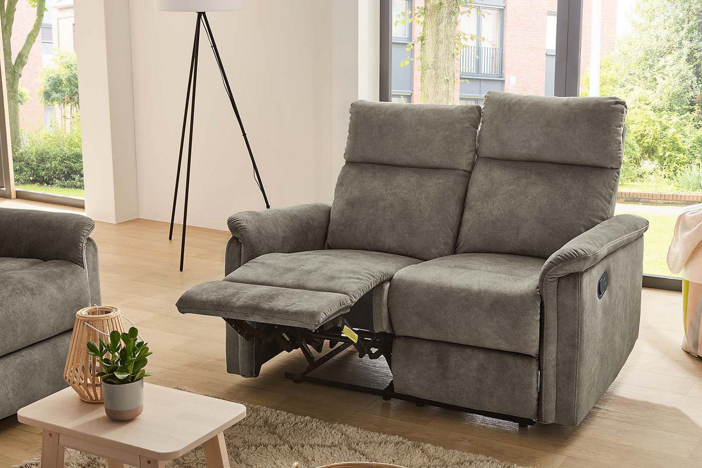 Jockenhöfer Gruppe 2-Sitzer Amrum, B: 130 cm, mit Relax- & Liegefunktion, Taschenfederkern-Polsterung – Bild 3 von 5
