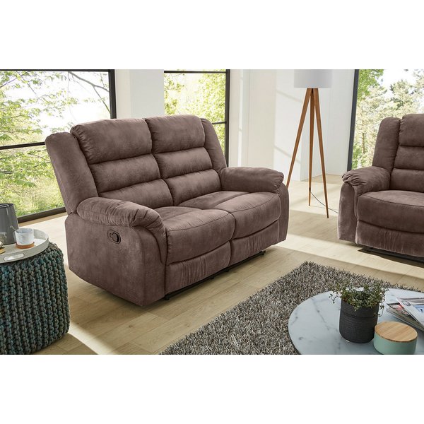 Jockenhöfer Gruppe 2-Sitzer Cleveland, B: 153 cm, mit Relax- & Liegefunktion, Federkern-Polsterung