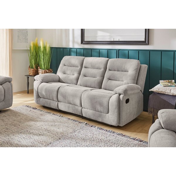 Jockenhöfer Gruppe 3-Sitzer Sylt, B: 220 cm, mit Relaxfunktion und Liegefunktion, Federkern-Polsterung