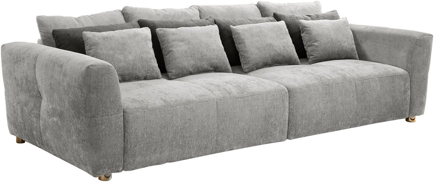 Jockenhöfer Gruppe Big-Sofa Gulliver, B: 298 cm, mit Zierkissen, Federkernpolsterung für angenehmen Sitzkomfort – Bild 2 von 5