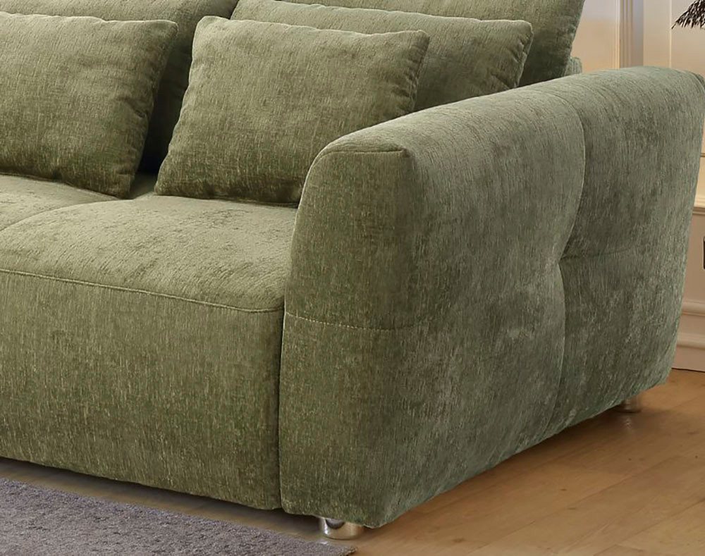Jockenhöfer Gruppe Big-Sofa Gulliver, B: 298 cm, mit Zierkissen, Federkernpolsterung für angenehmen Sitzkomfort – Bild 4 von 5