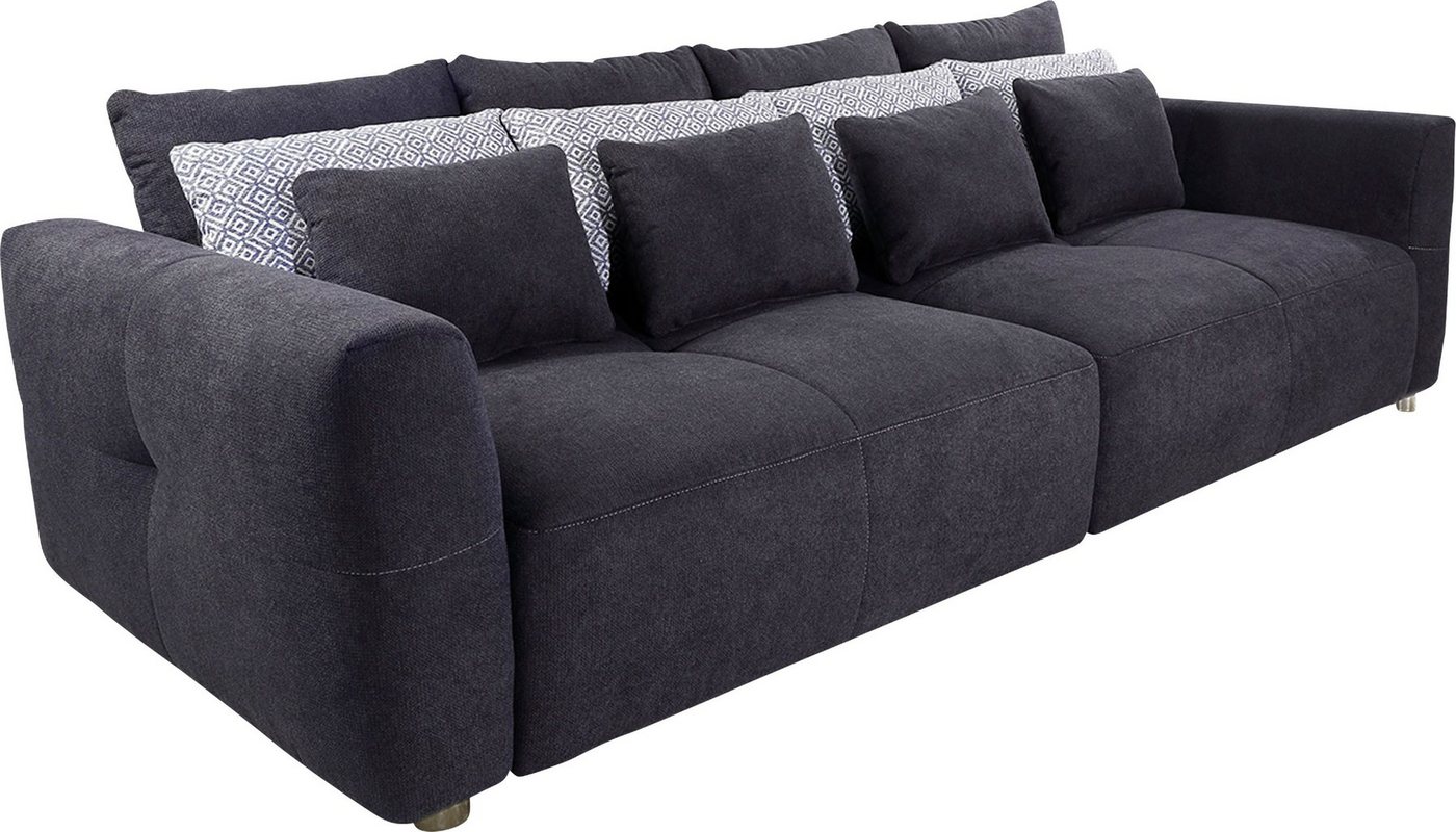 Jockenhöfer Gruppe Big-Sofa Gulliver, B: 298 cm, mit Zierkissen, Federkernpolsterung für angenehmen Sitzkomfort – Bild 2 von 5