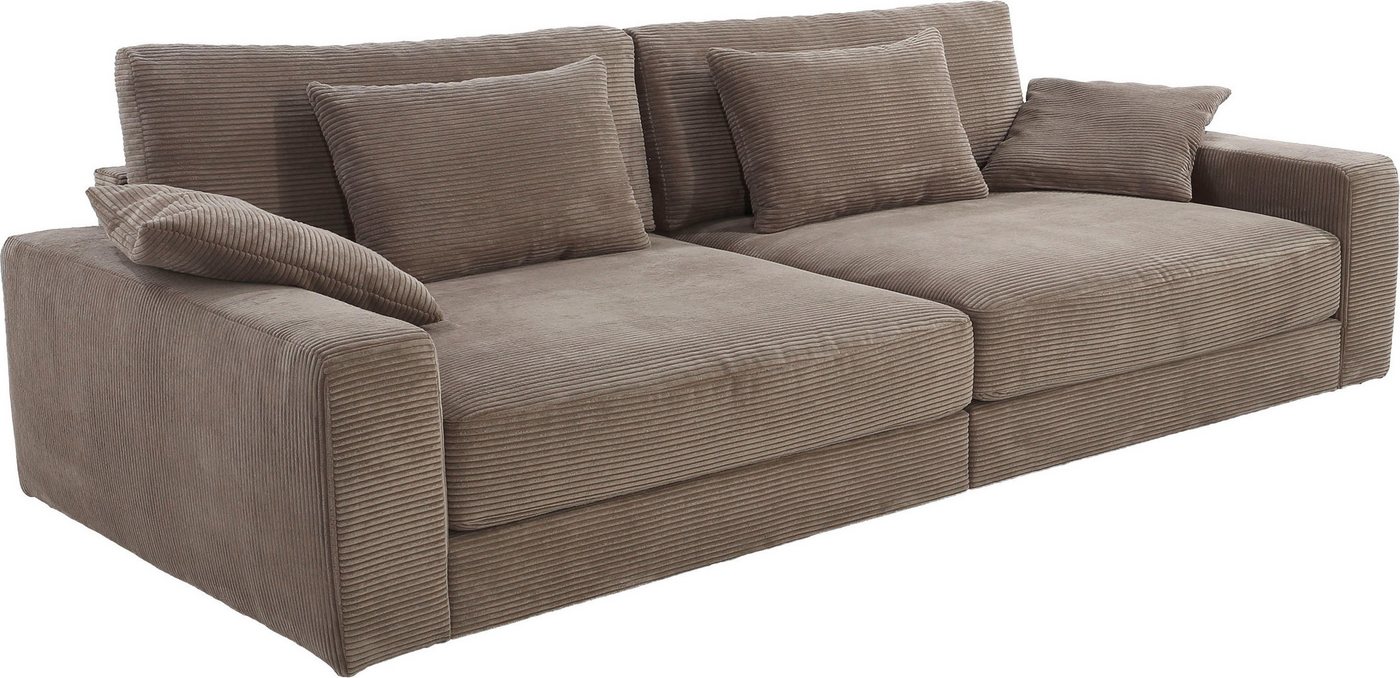 Jockenhöfer Gruppe Big-Sofa Milano XXL, B: 290 cm, Megasofa, Loungesofa, mit Zierkissen, Relaxfläche 120x240 cm, Federkern – Bild 2 von 5