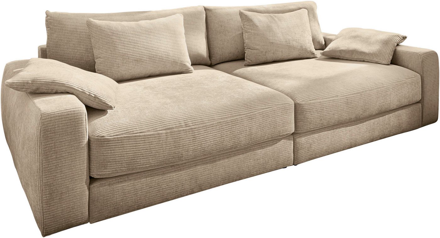 Jockenhöfer Gruppe Big-Sofa Milano XXL, B: 290 cm, Megasofa, Loungesofa, mit Zierkissen, Relaxfläche 120x240 cm, Federkern – Bild 2 von 5