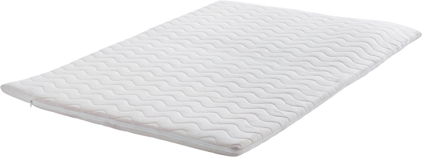 Jockenhöfer Gruppe Boxspringbett AMELIE, mit Bettkasten & Bonnell-Federkernmatratze, mit PUR-Schaum-Topper, Cord-oder Struktur-Bezug, 120/140 cm x 200 cm – Bild 5 von 5