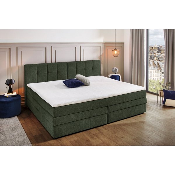 Jockenhöfer Gruppe Boxspringbett Casa Grande in der Breite 240cm, Familienbett mit Bettkasten (1.000 L), 7-Zonen-TTFK-Matratze, KS-Topper, verschiedene Härtegra