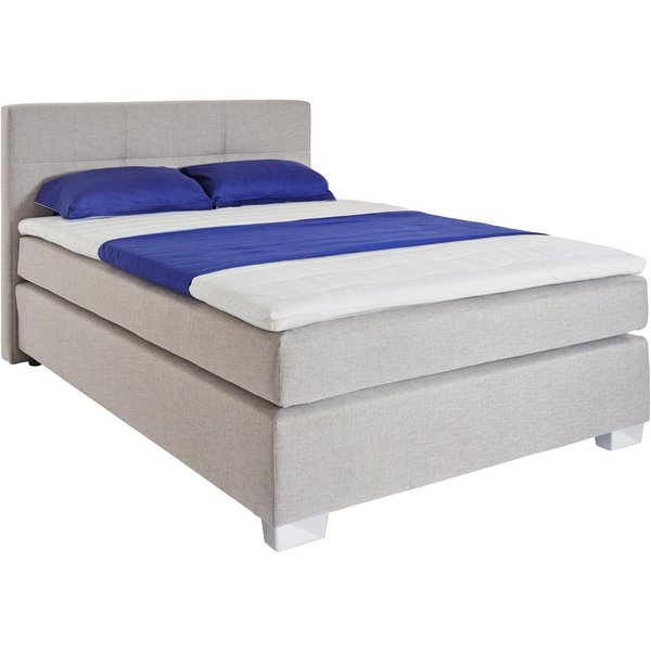 Jockenhöfer Gruppe Boxspringbett Evita, inkl. Topper und Kissen, erhältlich in 140 & 180cm Breite