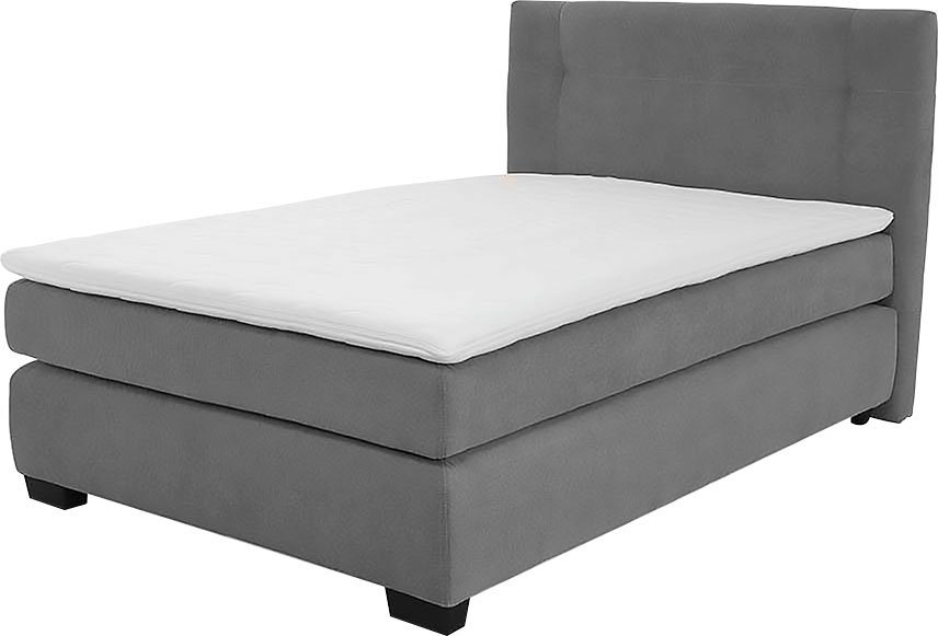 Jockenhöfer Gruppe Boxspringbett FAMILY inkl. 7-Zonen-TTFK-Matratzen und Kaltschaumtopper, flauschiger Luxus-Microfaser-Bezug, 120/140/180 cm x 200 cm – Bild 2 von 5