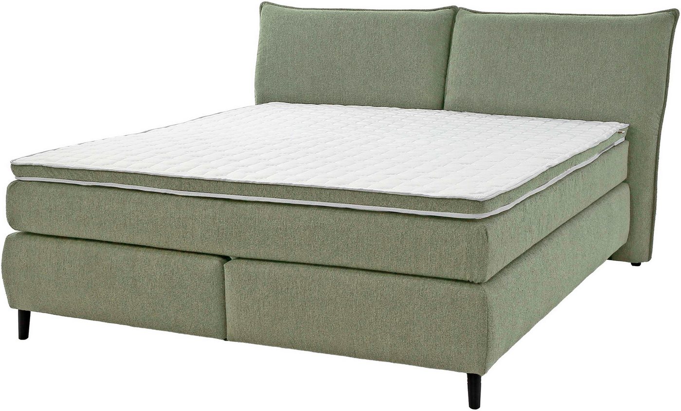 Jockenhöfer Gruppe Boxspringbett HACIENDA inkl. 7-Zonen-TTFK-Matratze H3/H4, mit 6 cm Kaltschaum-Topper, eleganter Bezug, 180 cm x 200 cm – Bild 2 von 5