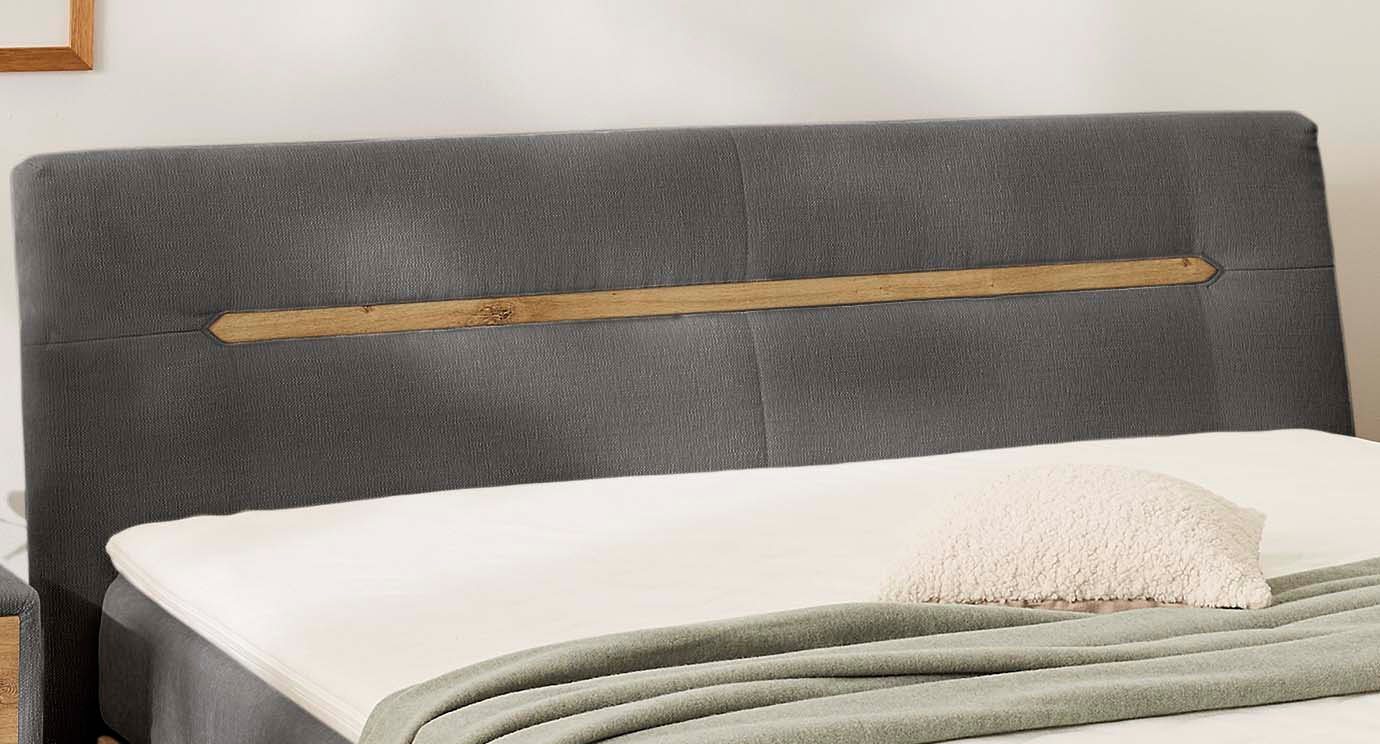 Jockenhöfer Gruppe Boxspringbett HETTY inkl. 7-Zonen-TTFK-Matratze H3/H4, mit Kaltschaum-Topper, schwebende Optik, Liegefläche 180 cm x 200 cm – Bild 2 von 5