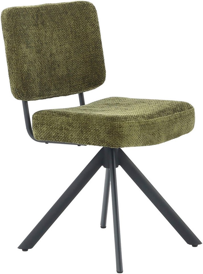 Jockenhöfer Gruppe Drehstuhl Gloria (Set, 4 St) (Set, 4 St), Inklusive Drehfunktion (360), Taschenfederkern, bis 150kg belastbar – Bild 2 von 5