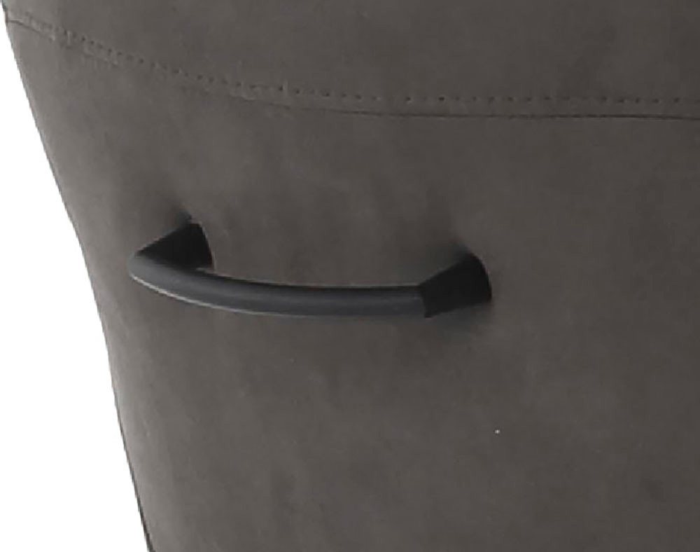 Jockenhöfer Gruppe Drehstuhl Milo (Set, 2 St) (Set, 2 St), Echtleder, inklusive Drehfunktion (360), bis 150kg belastbar – Bild 5 von 5