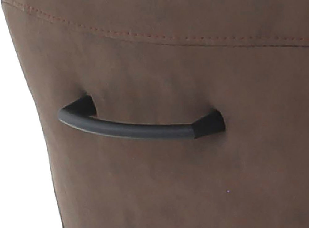 Jockenhöfer Gruppe Drehstuhl Milo (Set, 2 St) (Set, 2 St), Echtleder, inklusive Drehfunktion (360), bis 150kg belastbar – Bild 5 von 5