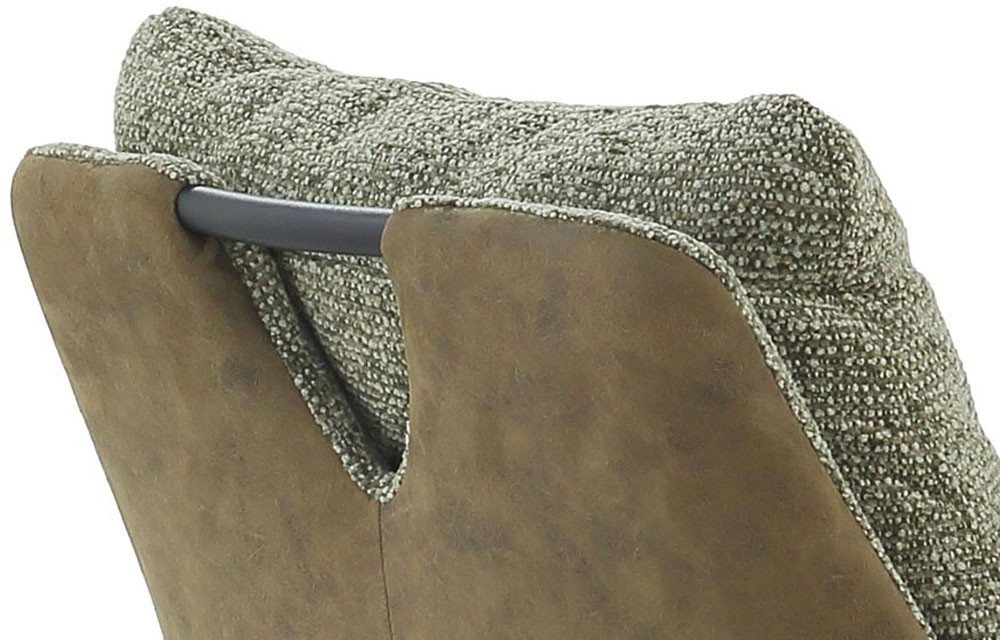 Jockenhöfer Gruppe Drehstuhl Shelby (Set, 2 St), 4-Fuss-Stuhl, 360° drehbar, Taschenfederkern, bis 150kg belastbar – Bild 5 von 5
