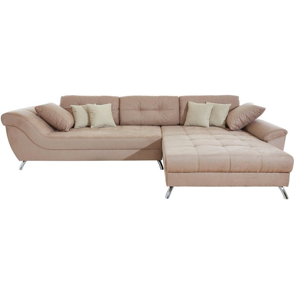Jockenhöfer Gruppe Ecksofa San Francisco L-Form, B: 358 cm, mit Zierkissen, eingearbeiteter Kaltschaummatte