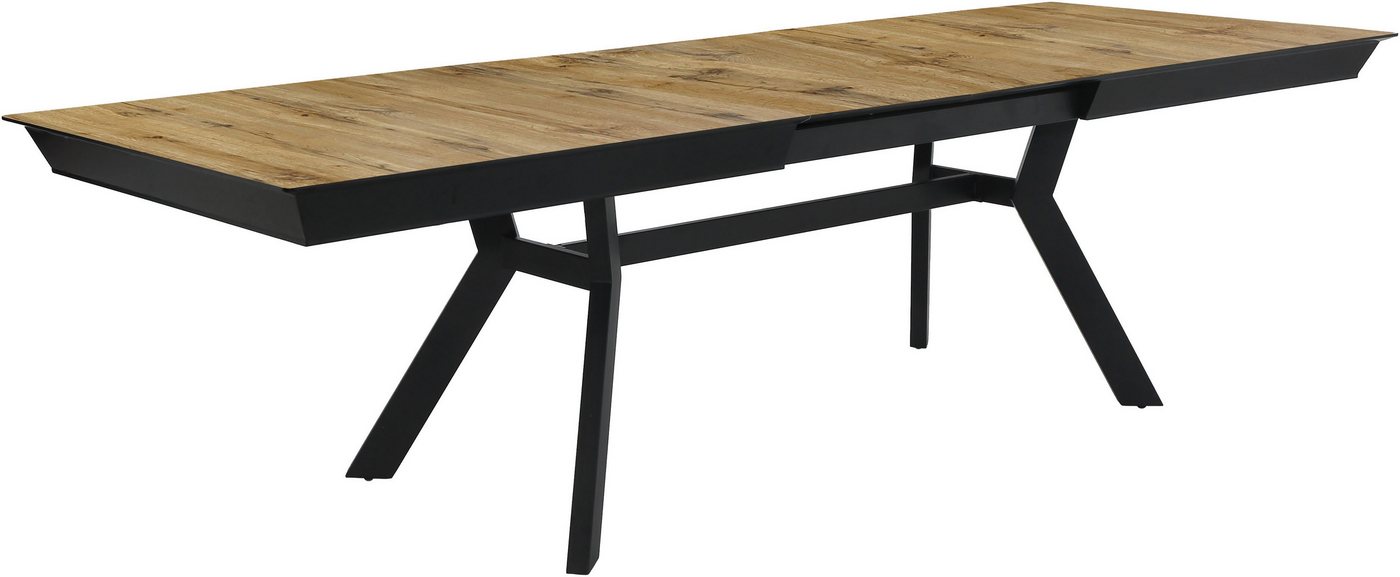 Jockenhöfer Gruppe Esstisch Tyson, 3-fach ausziehbar, Extrabreit (200-320x100cm), Synchronauszug, melaminbeschichtet – Bild 3 von 5