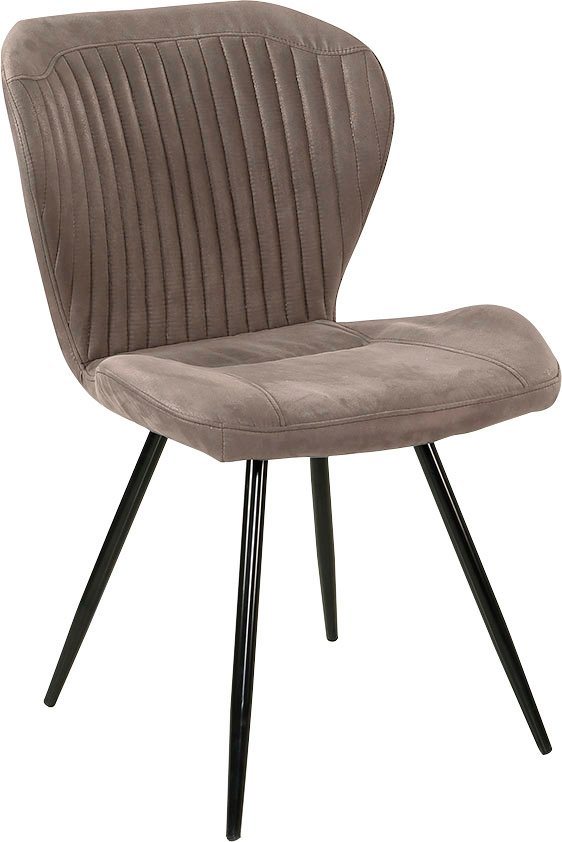 Jockenhöfer Gruppe Esszimmerstuhl Düren (Set, 2 St), in Vintage Optik, Schalenoptik, bis 150kg belastbar – Bild 3 von 5