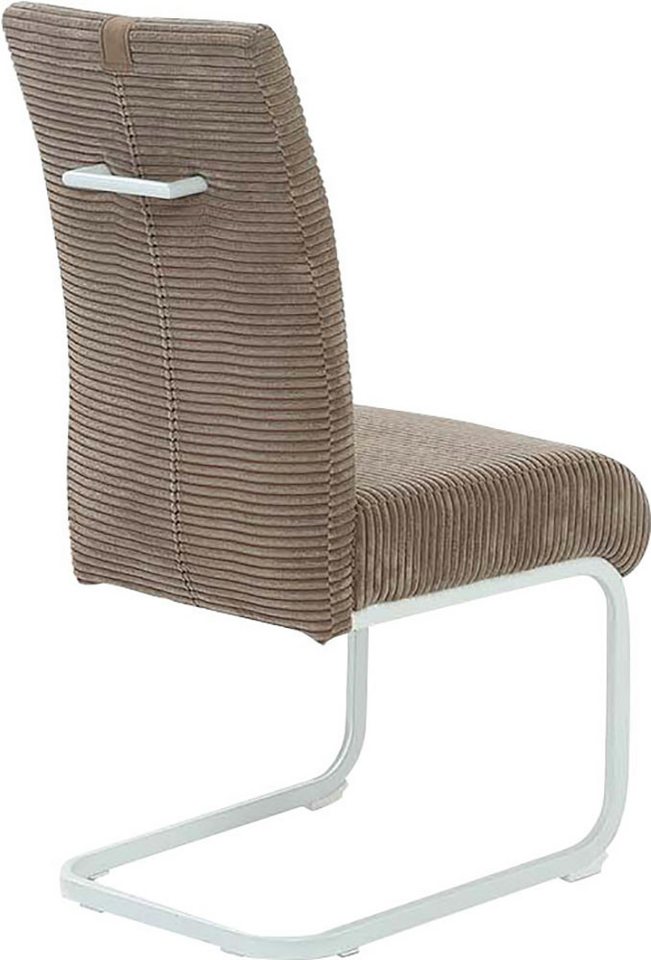 Jockenhöfer Gruppe Freischwinger Kenny (Set, 2 St), mit Taschenfederkern, Bezugsstoff Cord – Bild 3 von 5
