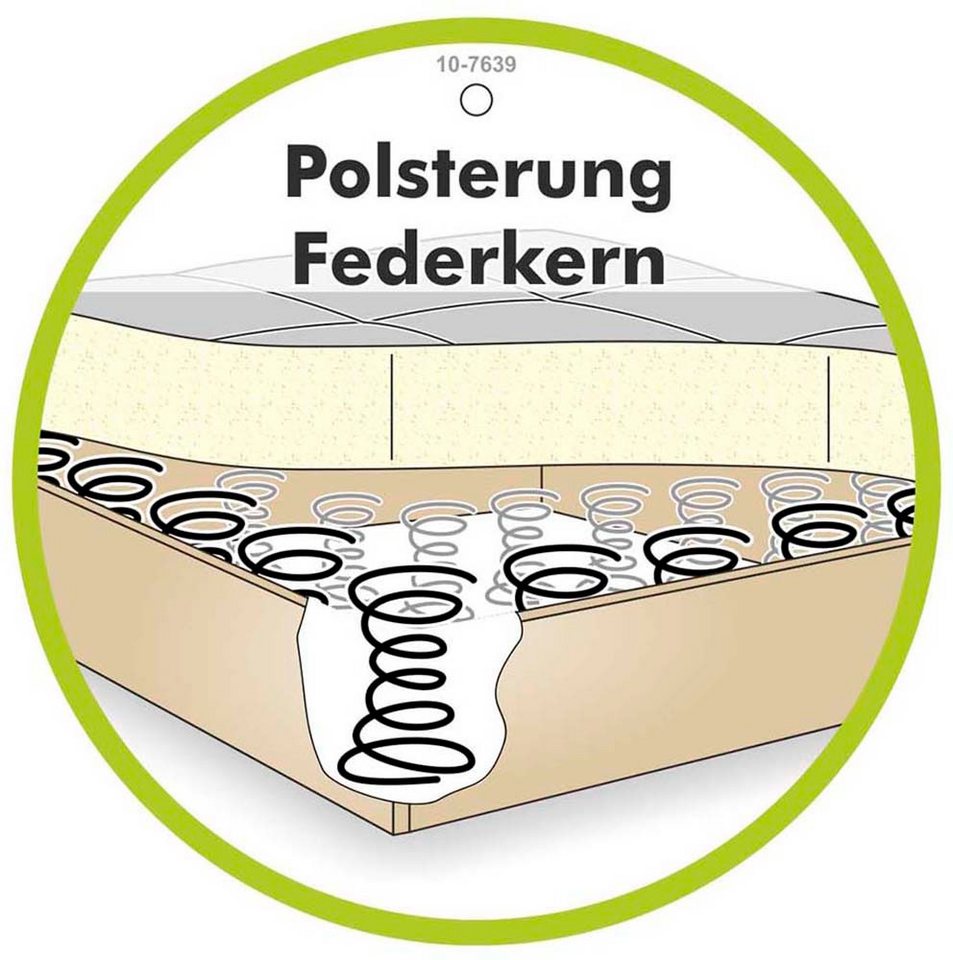 Jockenhöfer Gruppe Hocker Moldau Hocker, Mega-Hocker im XXL-Format, Federkern – Bild 3 von 4