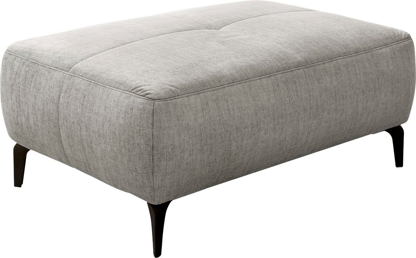 Jockenhöfer Gruppe Hocker Salo, B: 114 cm, im Retrolook mit Wellenunterfederung und frei im Raum stellbar – Bild 2 von 5