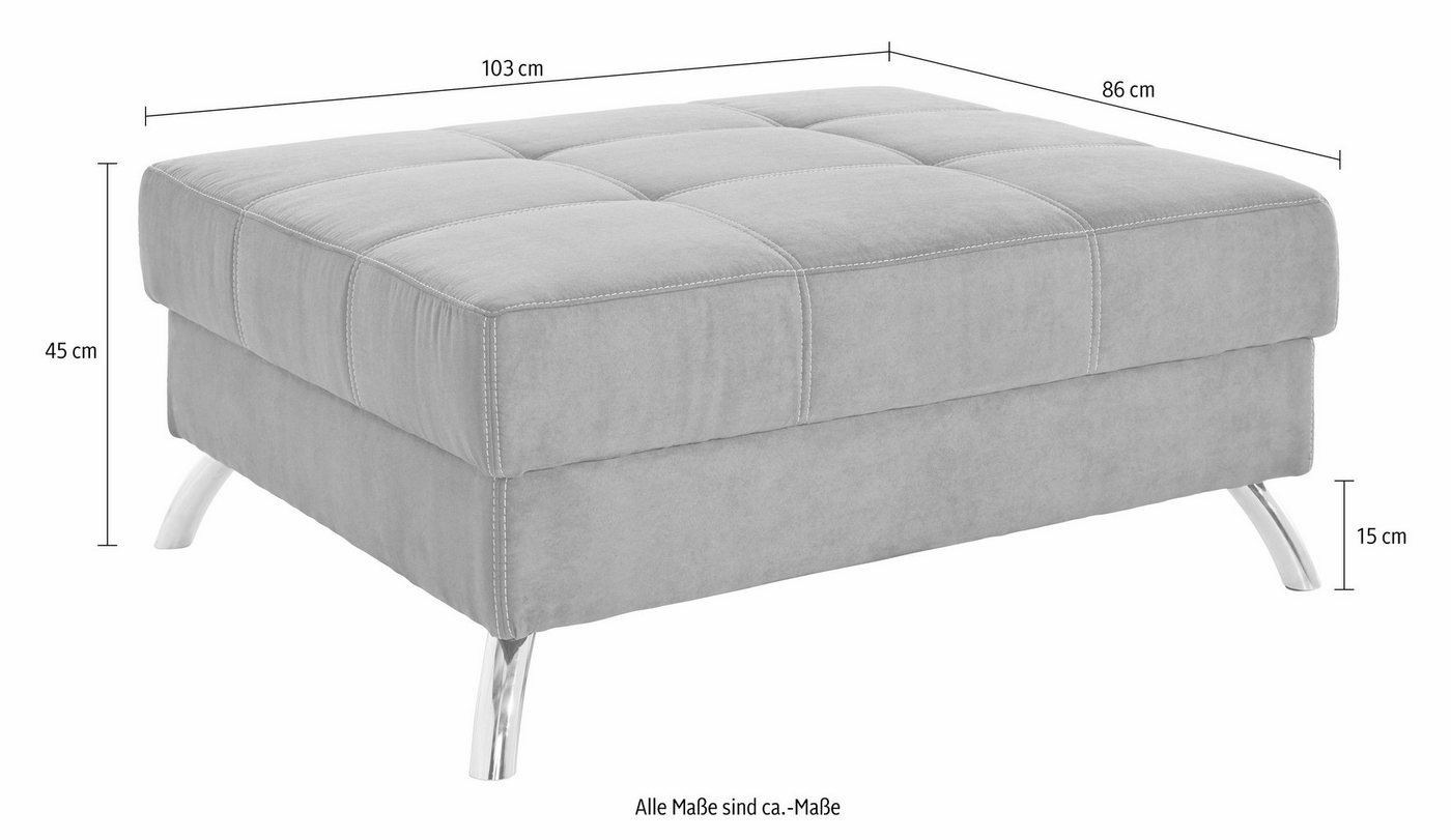 Jockenhöfer Gruppe Hocker San Francisco, B: 103 cm – Bild 2 von 4