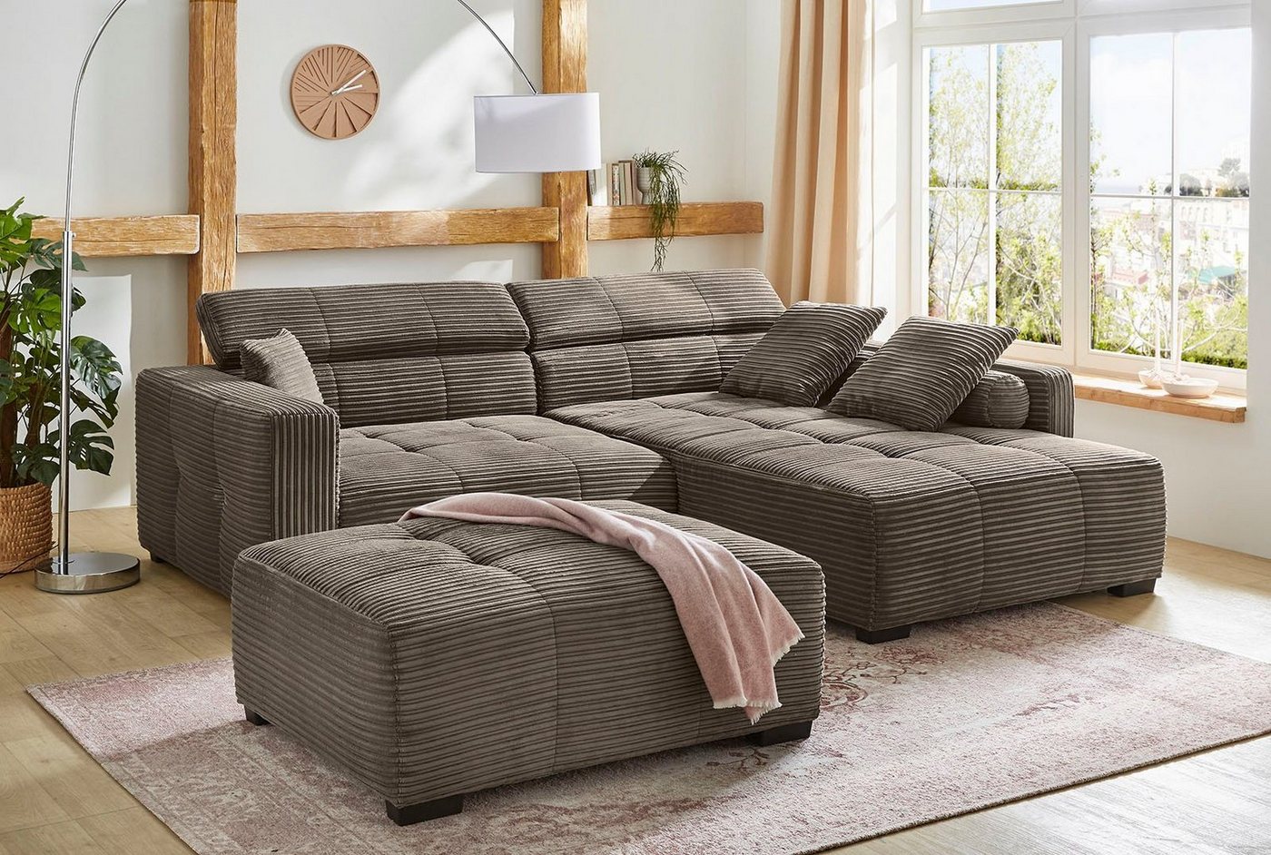 Jockenhöfer Gruppe Hocker Severino, B: 119 cm, für ein komfortables Sitzgefühl – Bild 5 von 5