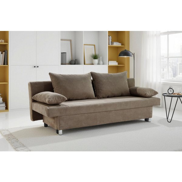 Jockenhöfer Gruppe Schlafsofa B: 191 cm, Liegefl. 120x191 cm, mit Schlaffunktion & Bettkasten