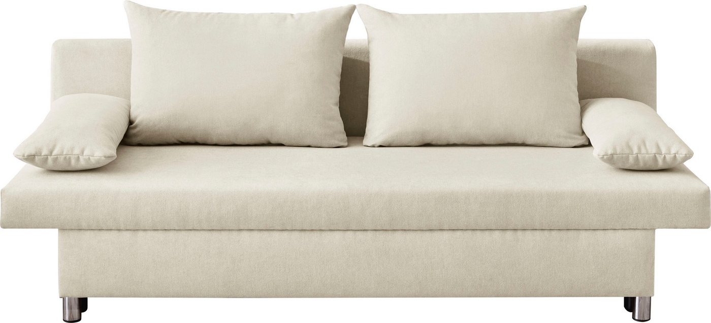 Jockenhöfer Gruppe Schlafsofa B: 191 cm, Liegefl. 120x191 cm, mit Schlaffunktion & Bettkasten – Bild 2 von 5