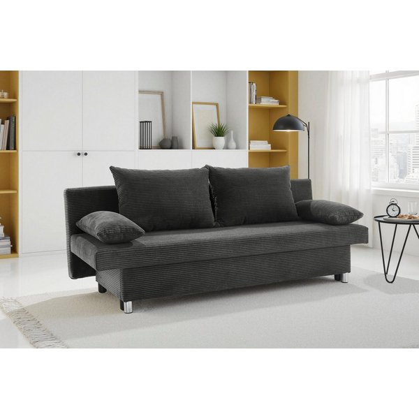 Jockenhöfer Gruppe Schlafsofa B: 191 cm, Liegefl. 120x191 cm, mit Schlaffunktion & Bettkasten