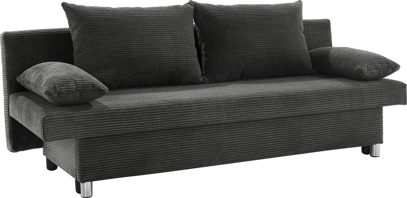 Jockenhöfer Gruppe Schlafsofa B: 191 cm, Liegefl. 120x191 cm, mit Schlaffunktion & Bettkasten – Bild 2 von 5