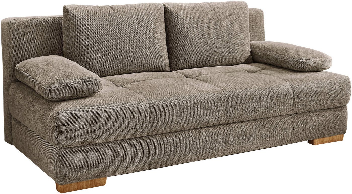 Jockenhöfer Gruppe Schlafsofa Calli, Liegefl. 160x200 cm, Dauerschläfer, wahlweise mit Topper, mit Schlaffunktion & Bettkasten, Topper, Tonnentaschenfederkern – Bild 3 von 5