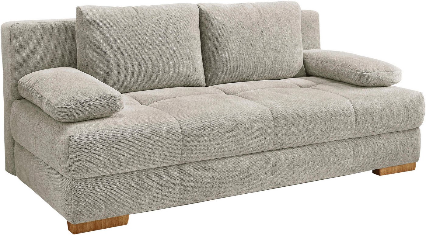 Jockenhöfer Gruppe Schlafsofa Calli, Liegefl. 160x200 cm, Dauerschläfer, wahlweise mit Topper, mit Schlaffunktion & Bettkasten, Topper, Tonnentaschenfederkern – Bild 3 von 5